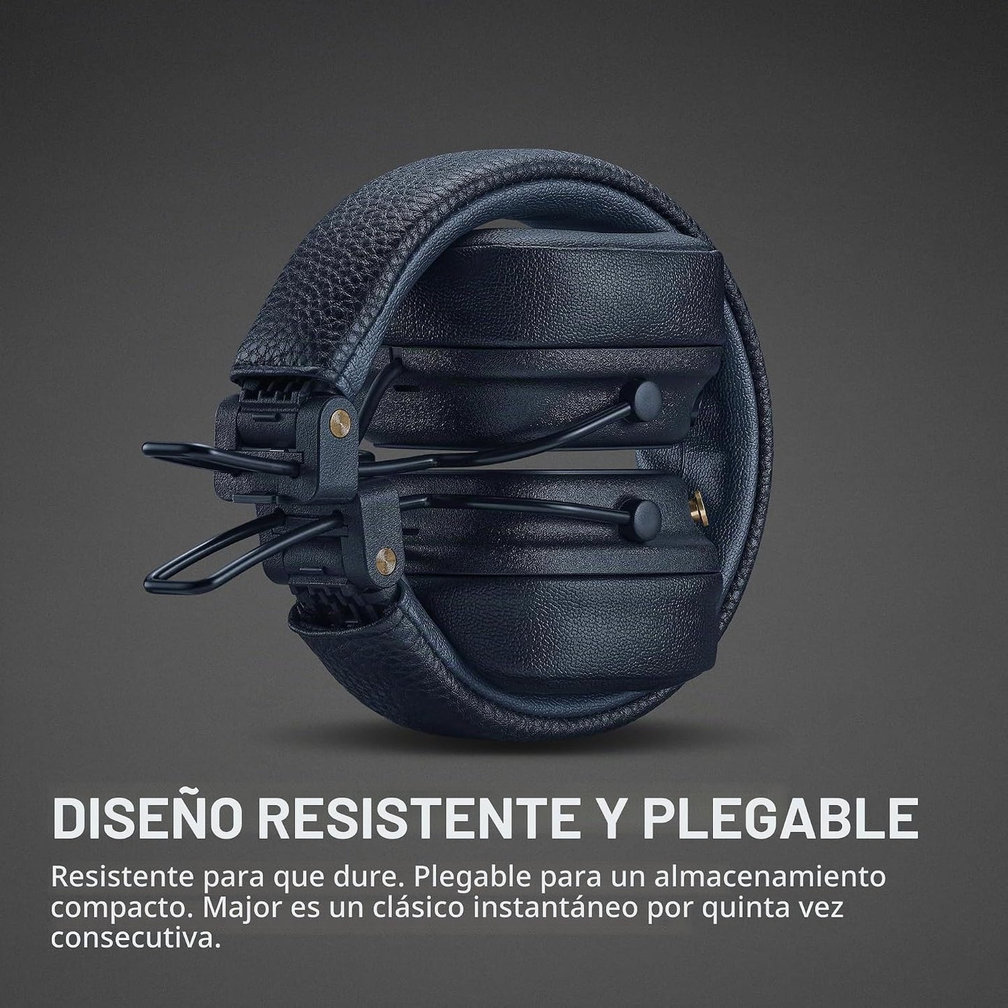 Marshall Major V - Auriculares inalámbricos Bluetooth para la oreja...