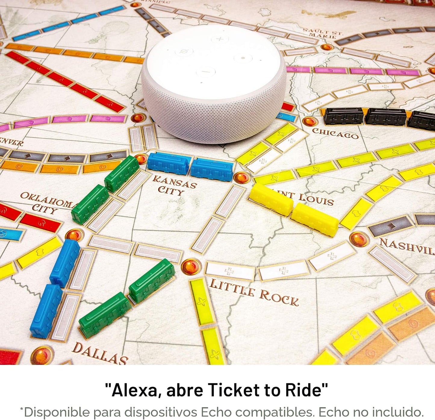 Ticket to Ride Juego de mesa - ¡Una aventura ferroviaria a través d...