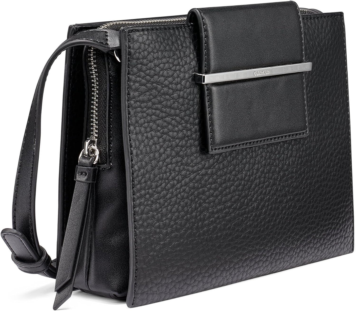 Calvin Klein Bandolera Sybil con triple compartimento para mujer