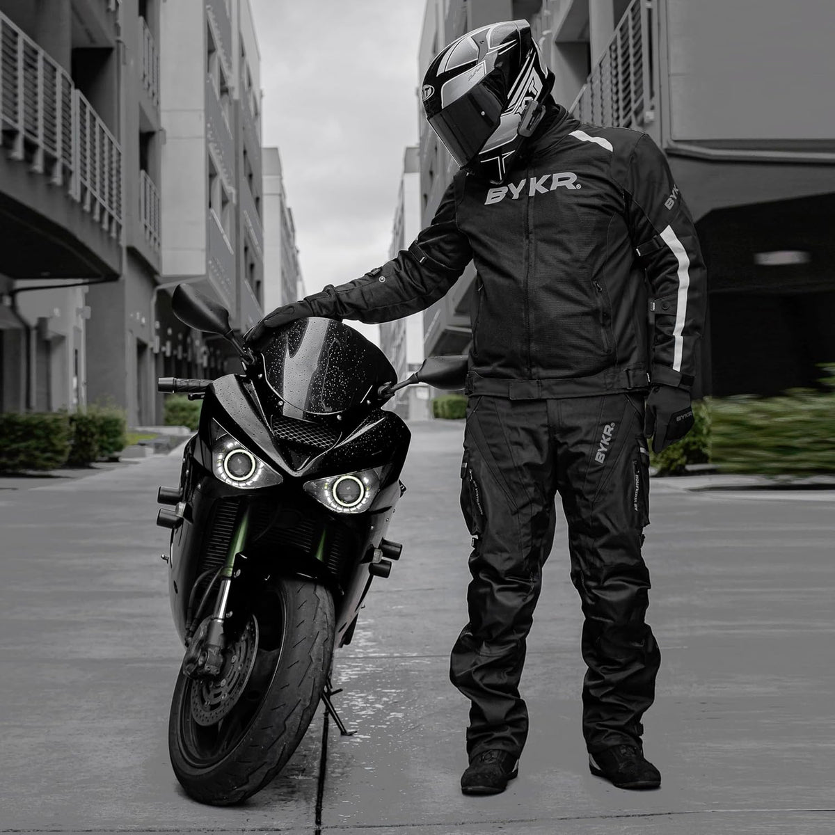 BYKR Guantes de motocicleta para todo clima para hombres y mujeres...
