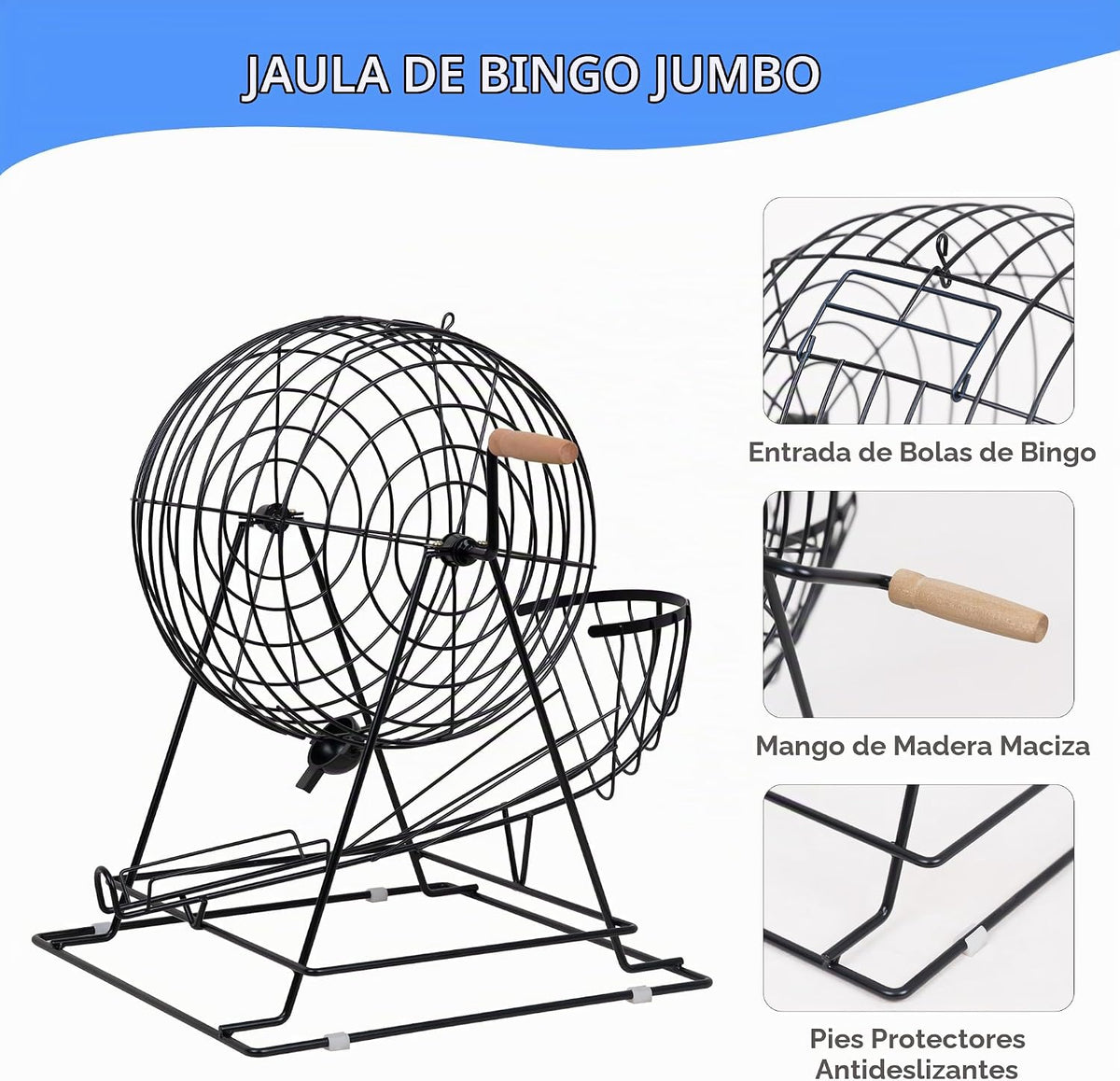 GSE - Juego de bingo profesional para adultos y grupos grandes, (ja...