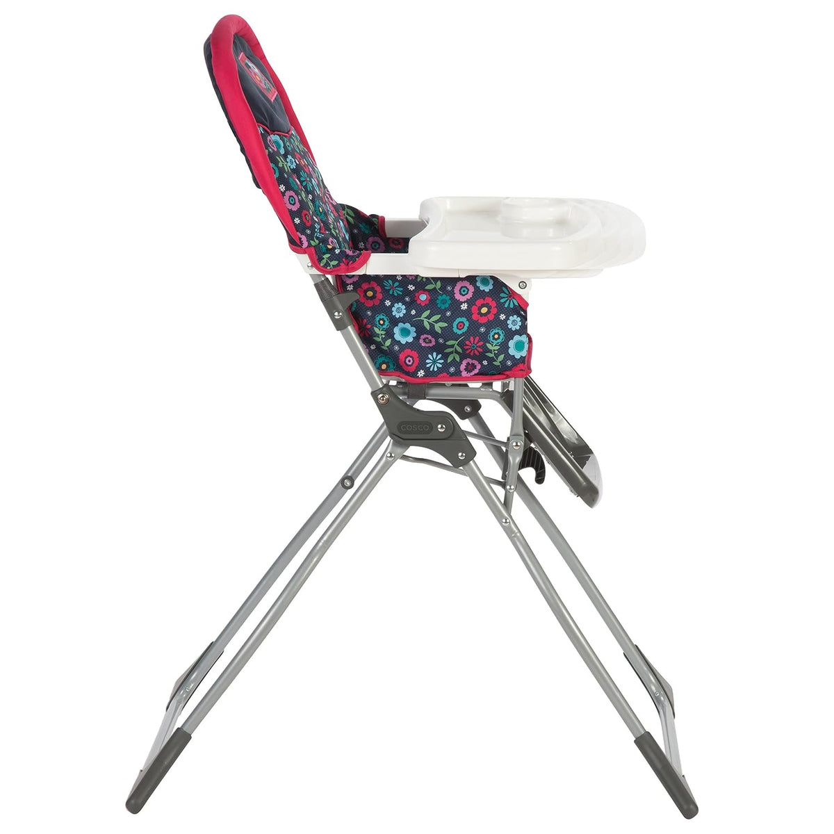 Cosco Trona infantil para bebé, silla alta plegable simple, diseño...