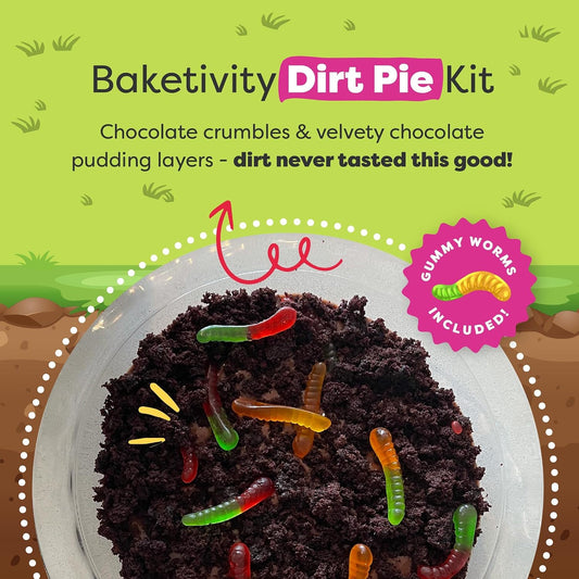 Baketivity Paquete de kit de hornear Dirt Pie &amp; Cake Pop - Jueg...