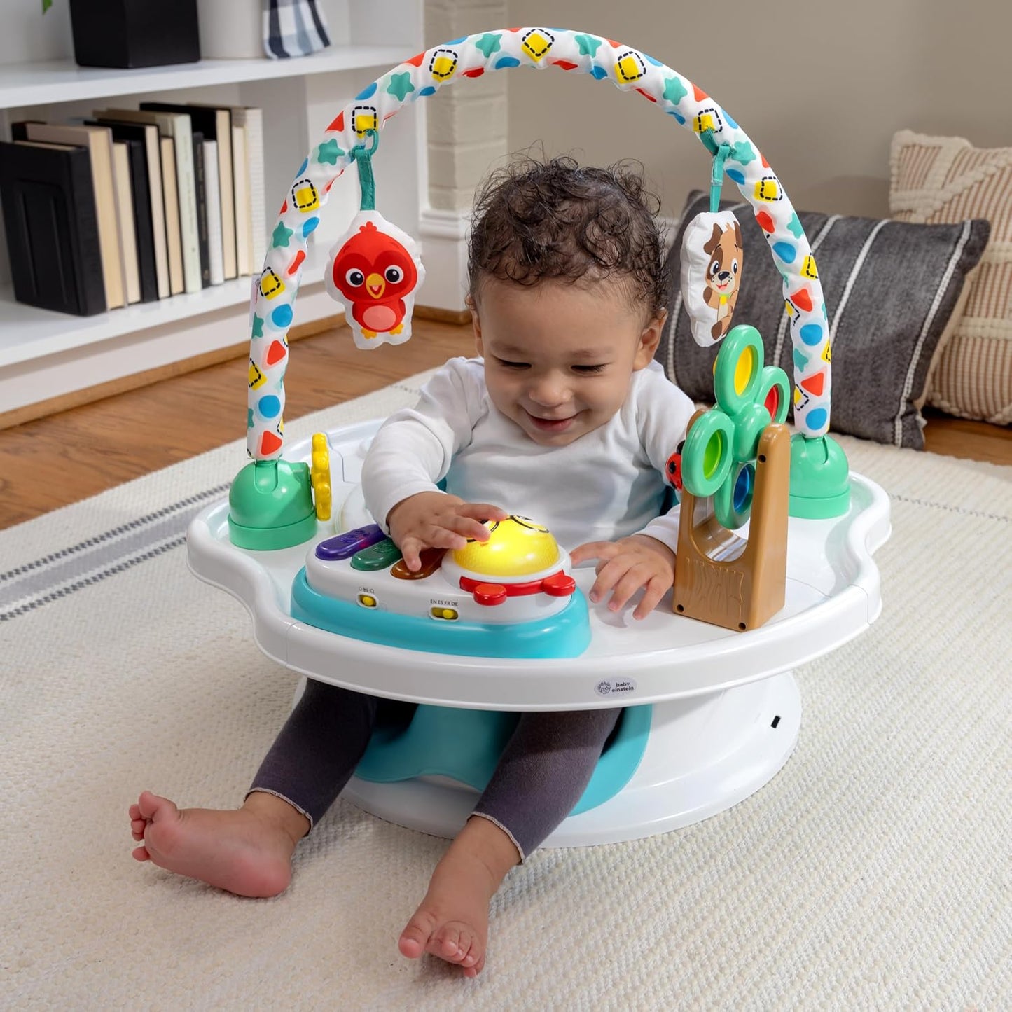 Baby Einstein SuperSeat Touch of Tunes - Asiento de actividades 3 e...