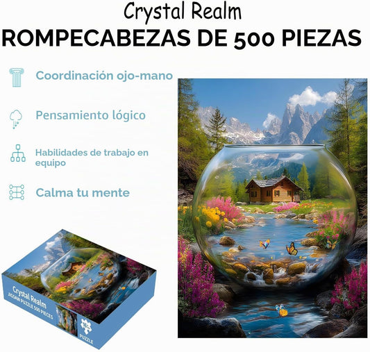 Rompecabezas para adultos de 500 piezas, rompecabezas de paisaje \u...