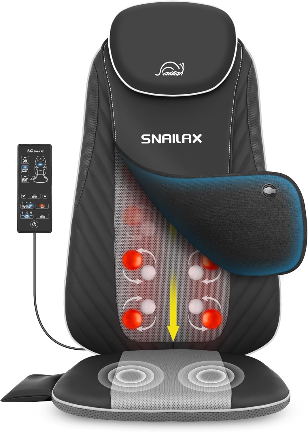 Snailax Regalos de Navidad para Papá y Mamá, Masajeador de Espalda...