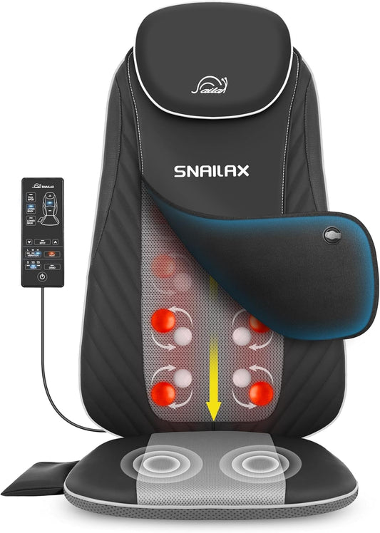 Snailax Regalos de Navidad para Papá y Mamá, Masajeador de Espalda...