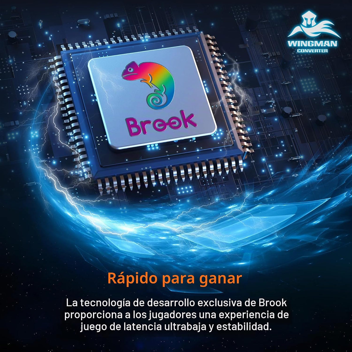 Brook Wingman PS2 Transparente Blanco Convertidor - Convertidor Esp...