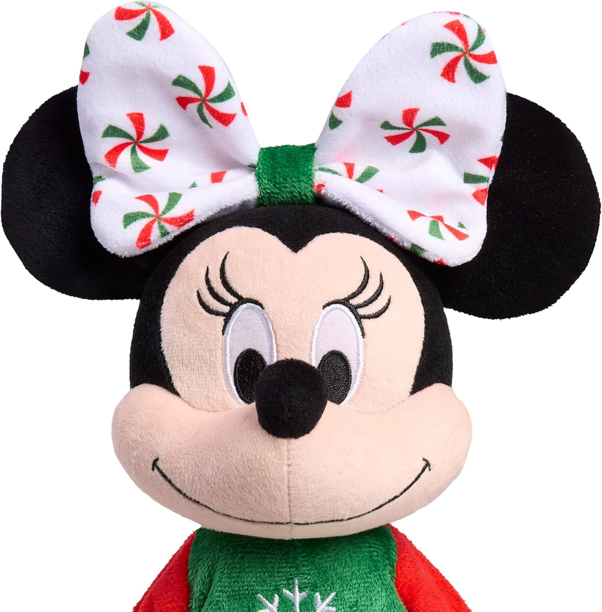 Peluche navideño de Minnie Mouse de Disney de Just Play | Rellenos...