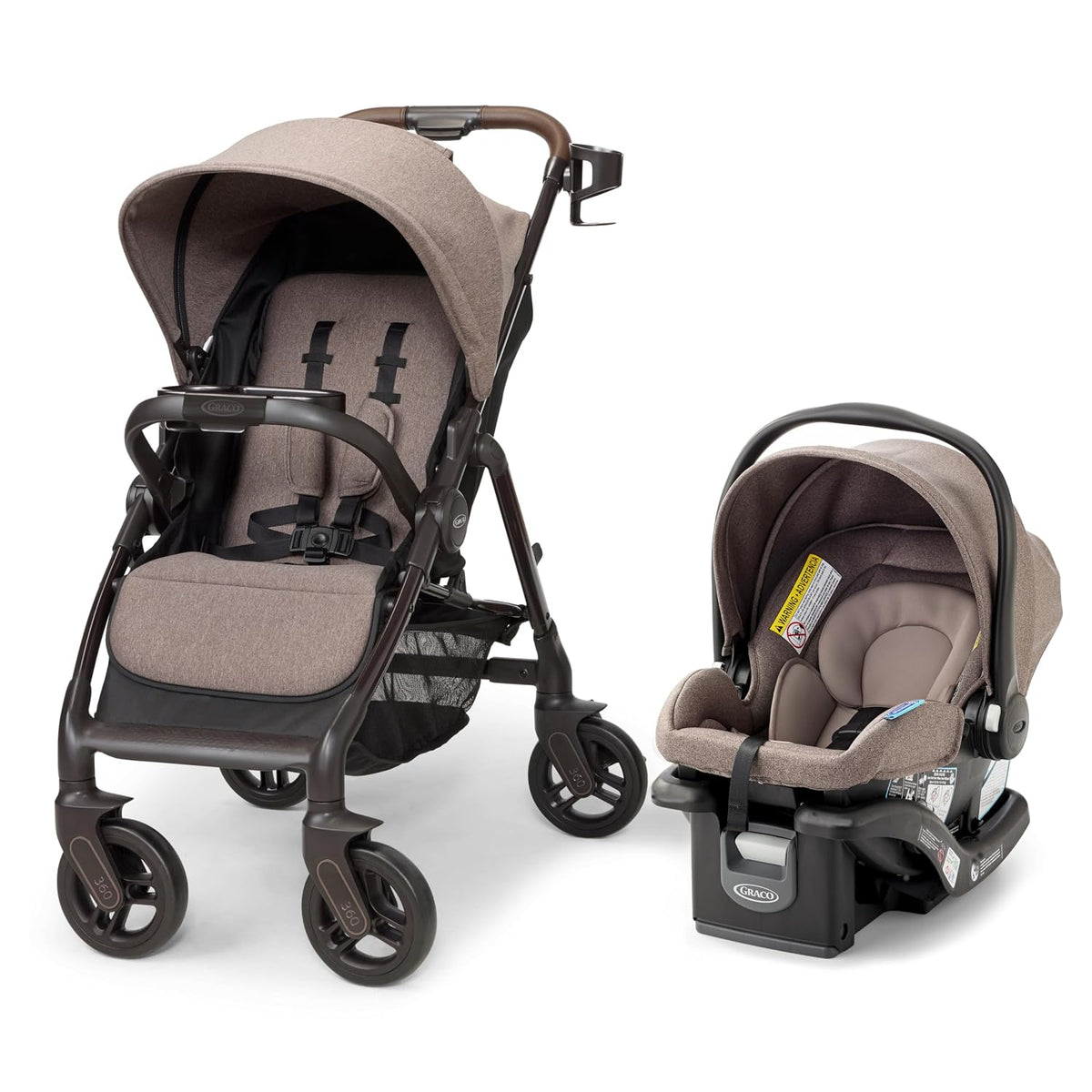 Sistema de viaje Graco Merge - Combo de cochecito de bebé y asiento...