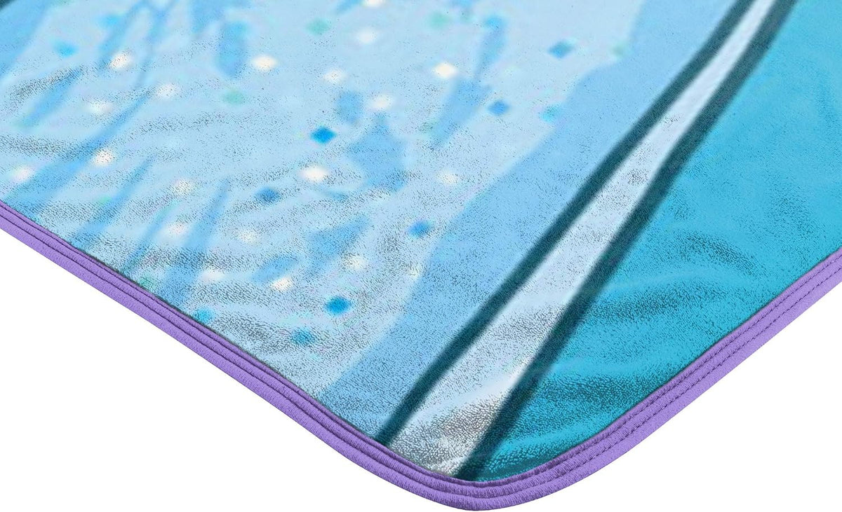 Northwest Frozen Micro Raschel - Manta de 46 x 60 pulgadas, Snow Hugs