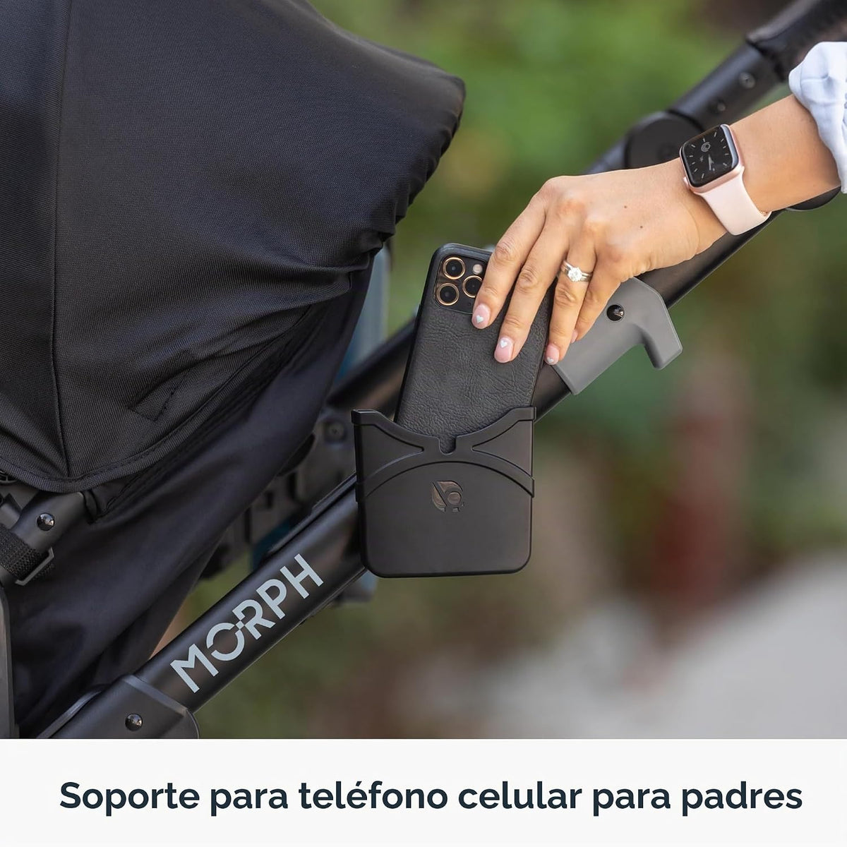 Baby Trend Morph Cochecito Modular de Individual a Doble, Gris Dash
