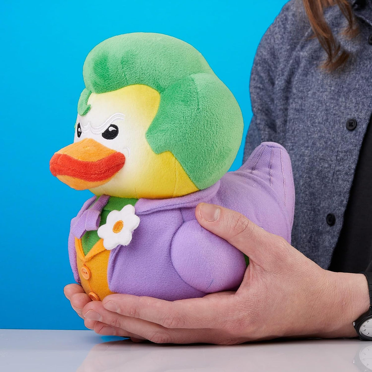 TUBBZ Peluche: DC Comics - El Joker Disfrazado de Pato de Goma Suav...