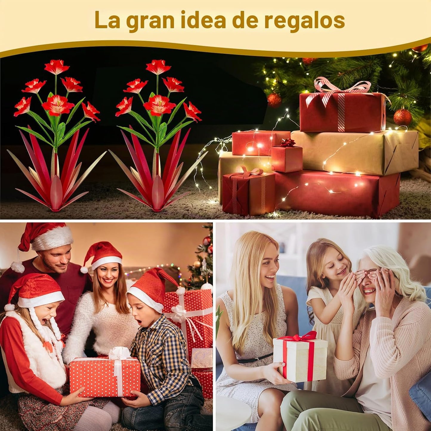 Homight Plantas de Agave de Metal para Decoración al Aire Libre, De...