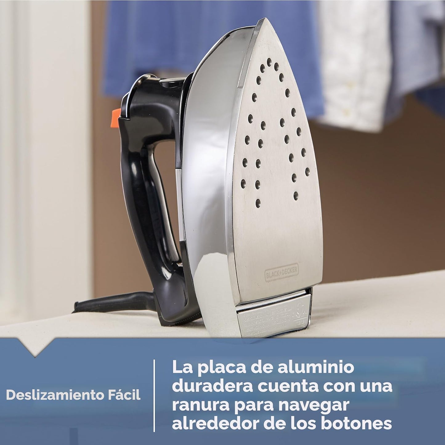 Black &amp; Decker Power Pro Hierro | Planchar al vapor o en seco c...