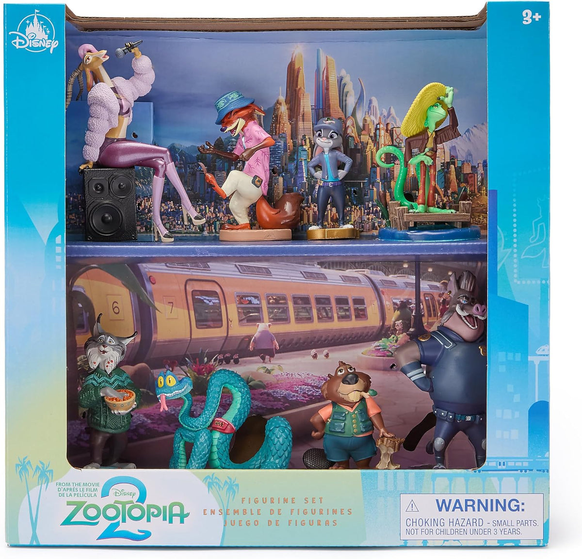 Disney Store Juego oficial de 2 figuras de Zootopia \u2013 8 figura...