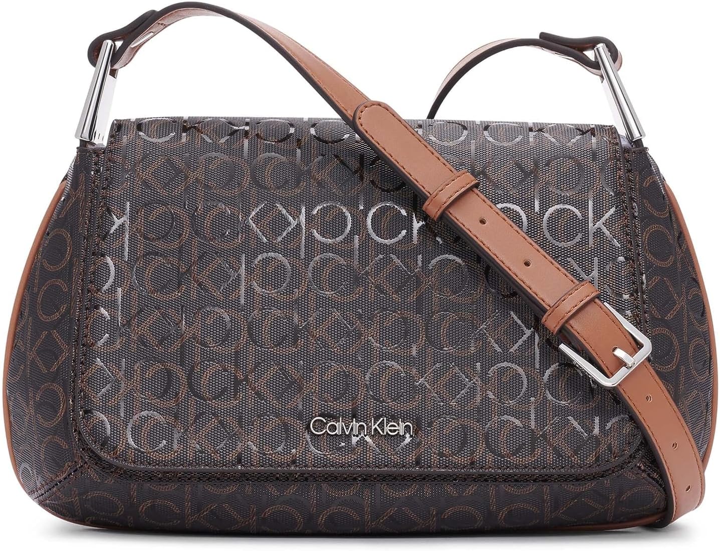 Calvin Klein Bandolera Charlie Flap para mujer