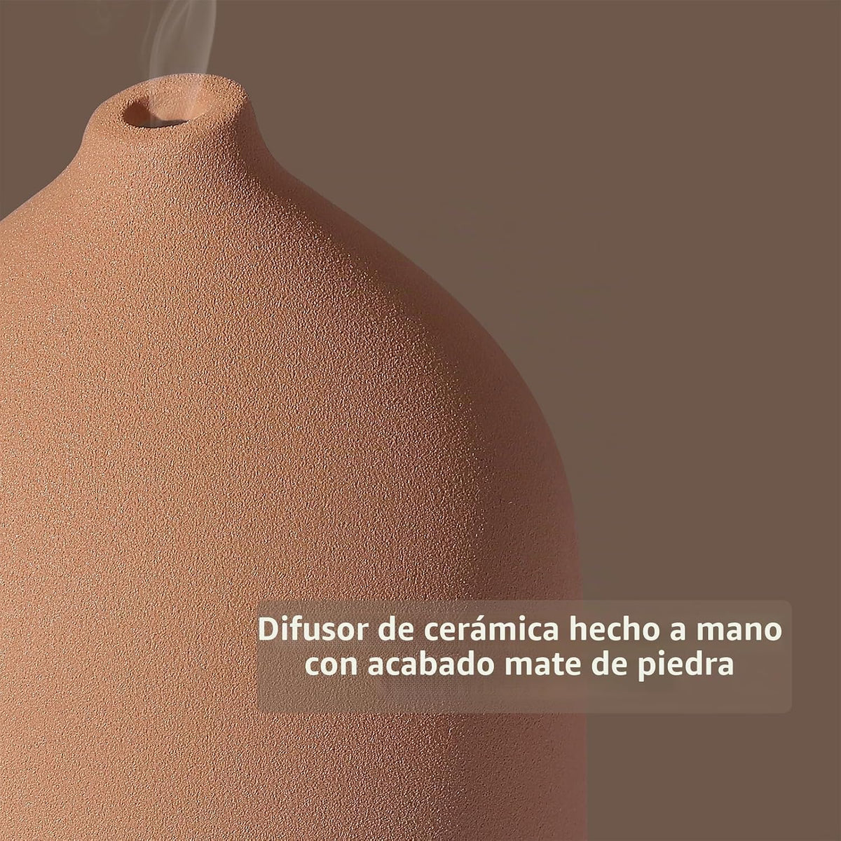 Gooamp Difusor de aceite esencial de cerámica 200ML para el hogar,...