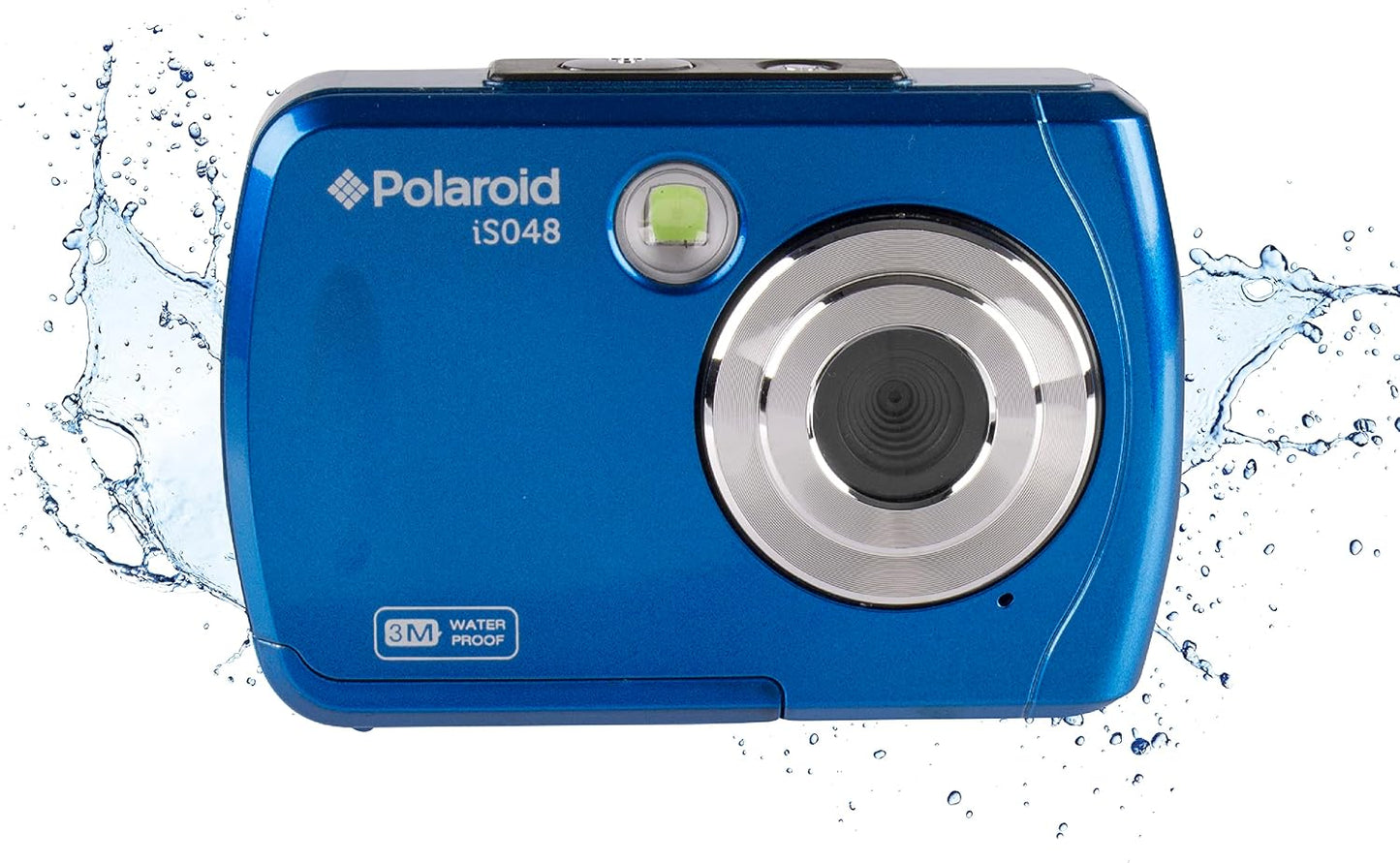 Cámara digital Polaroid IS048 - Pequeña, ligera, impermeable, para...