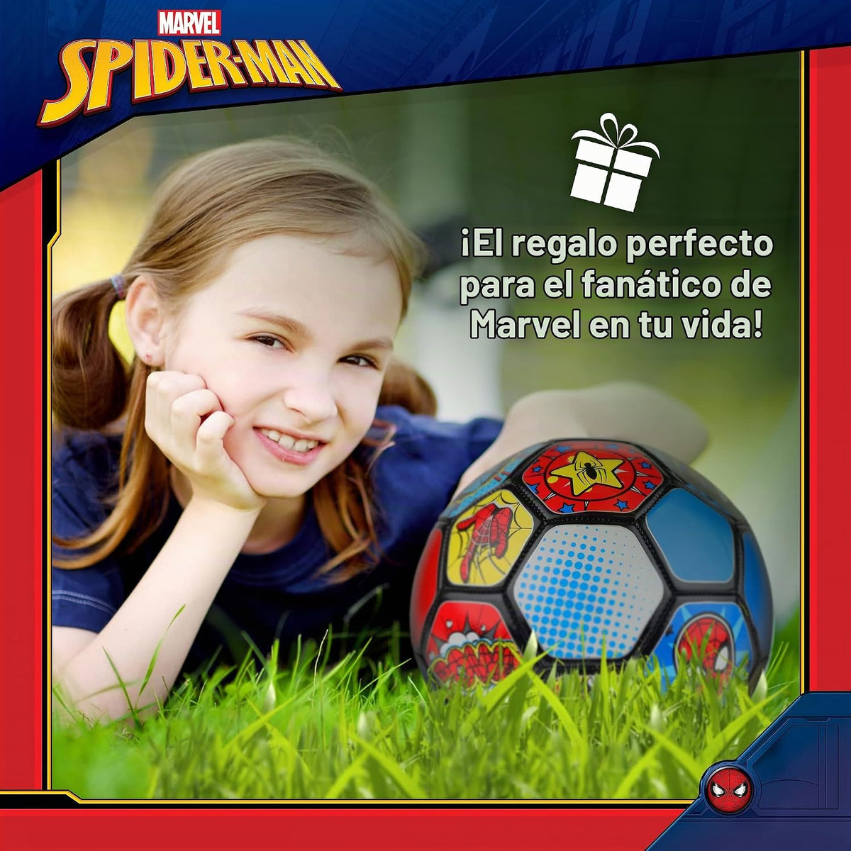 Capelli Sport Pelota de fútbol Marvel Spider-Man