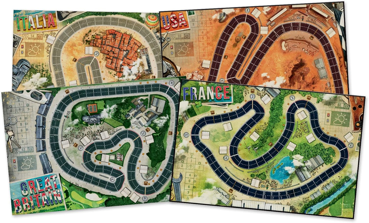 Asmodee HEAT: Pedal to the Metal - Juego de mesa intenso de carrera...