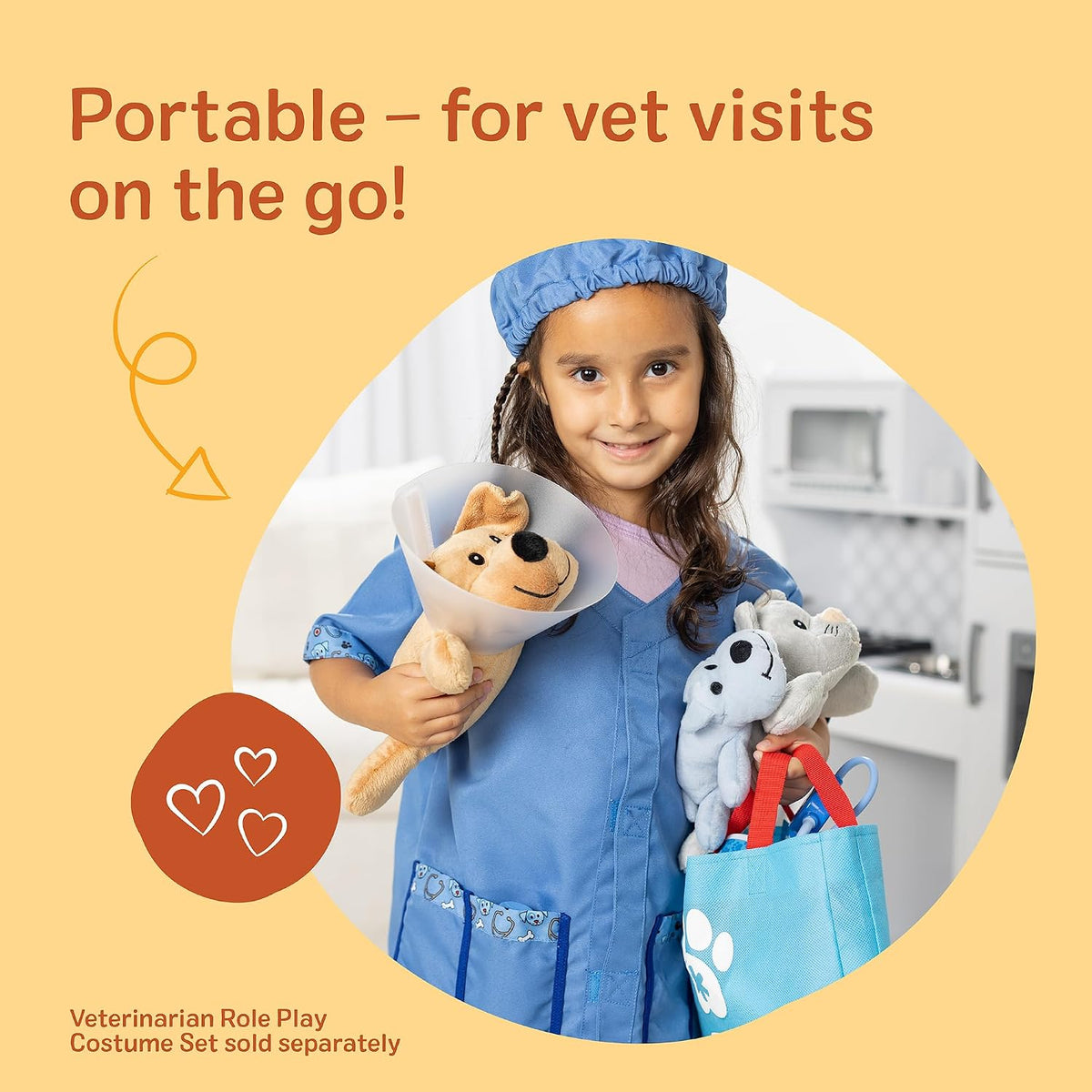Melissa &amp; Doug Examine &amp; Treat Pet Vet Play Set \u2013 Jueg...
