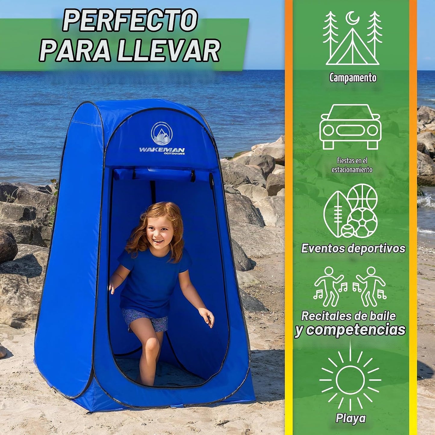 Wakeman Mini tienda de campaña desplegable para niños, playa y camp...