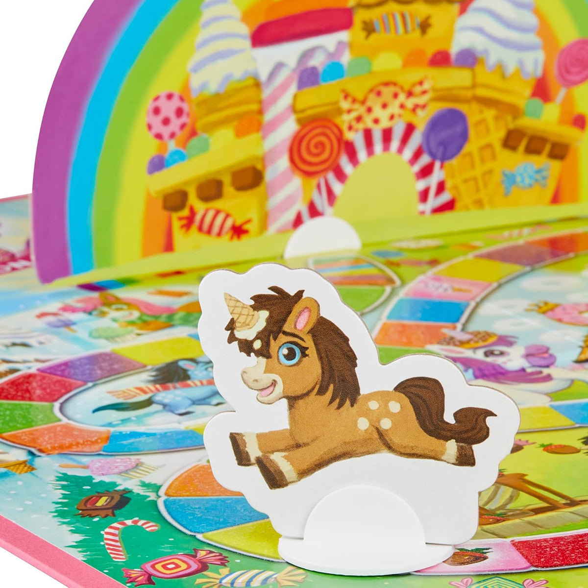 Hasbro Gaming Candy Land Unicorn Edition - Juego de mesa preescolar...