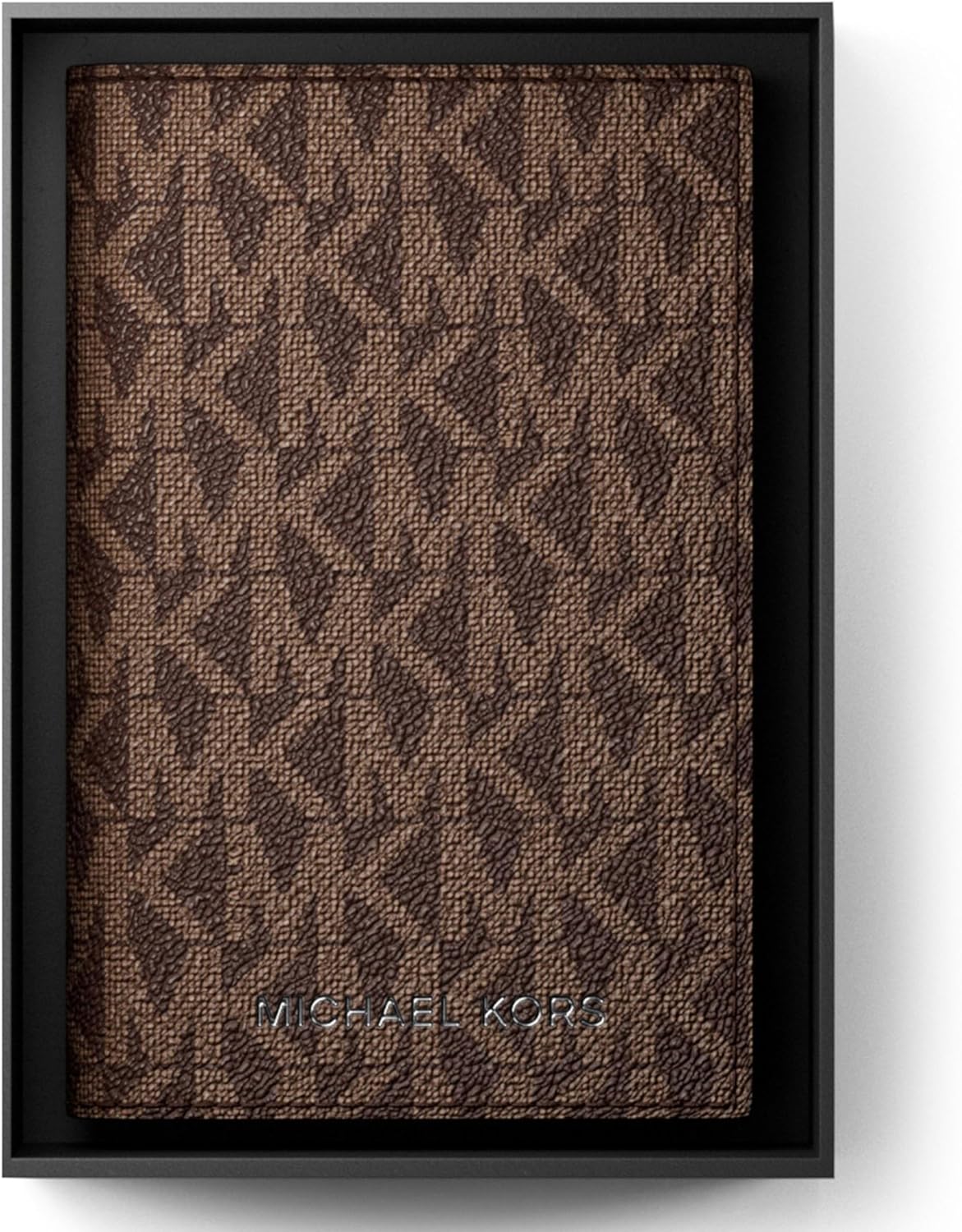 Michael Kors Tarjetero plegable Mason para hombre, herrajes platead...