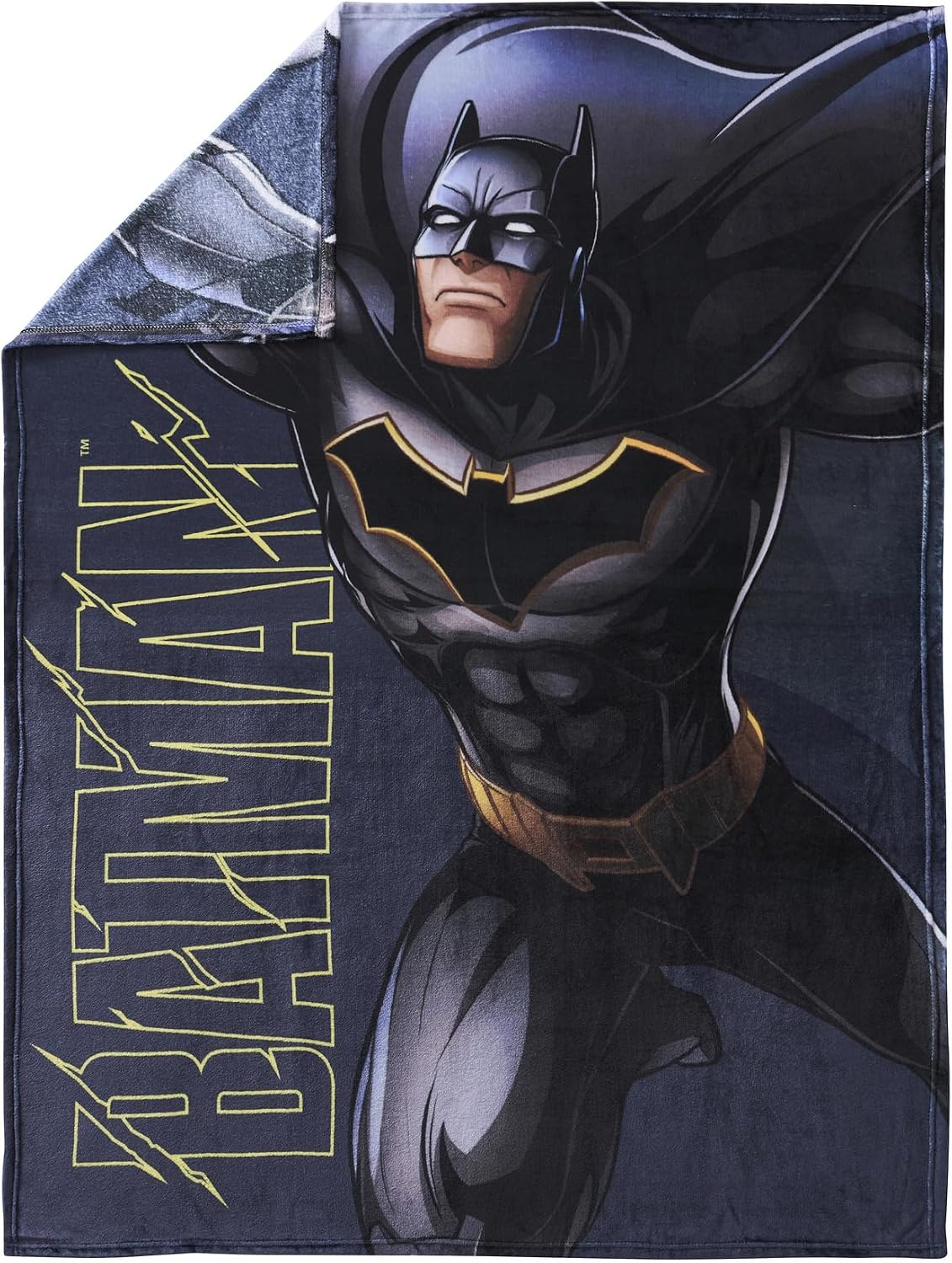Manta de personajes de Batman, suave y acogedora manta de microrasc...