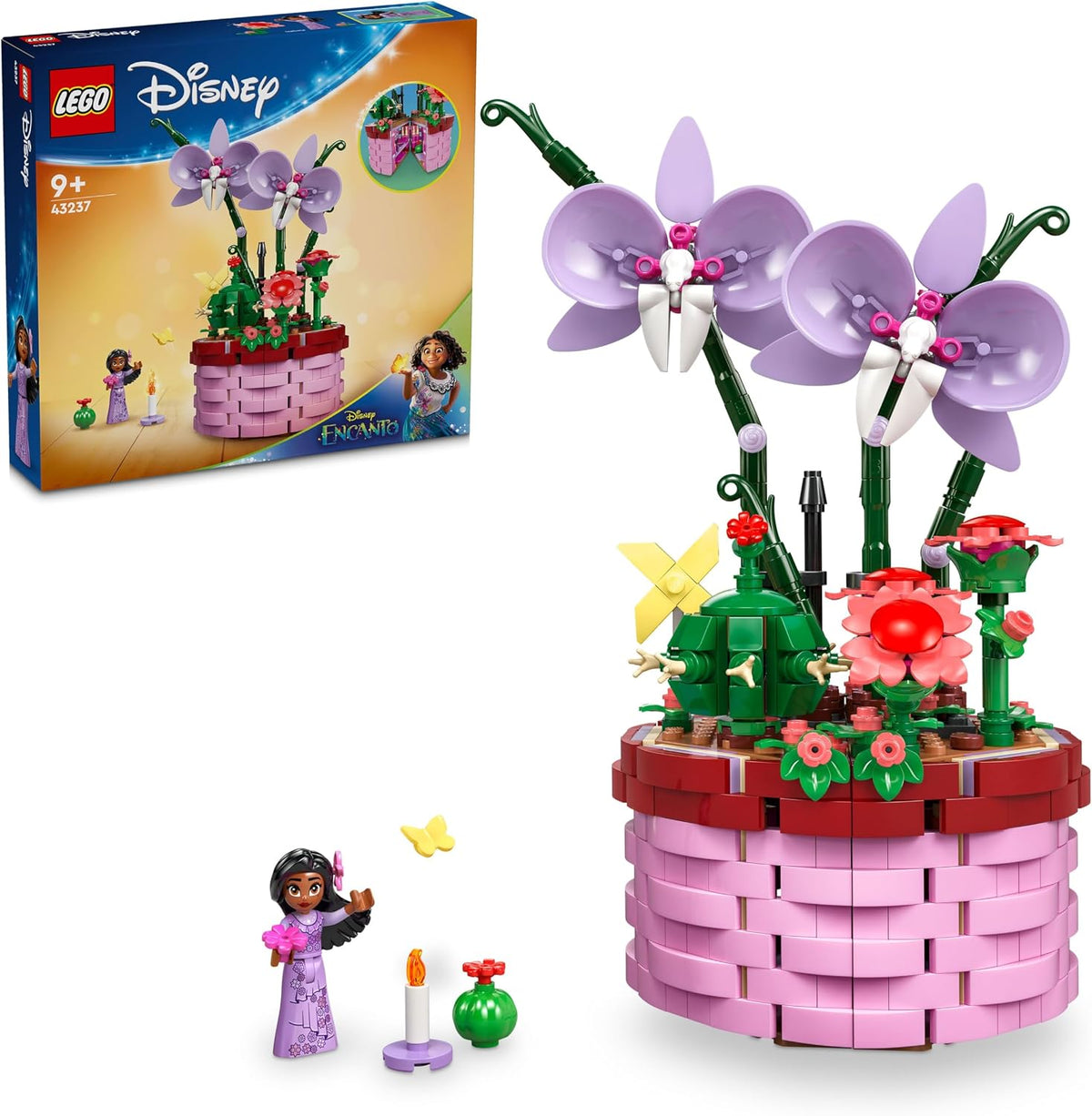 Lego Juego de construcción de maceta de Disney Encanto Isabela 43237