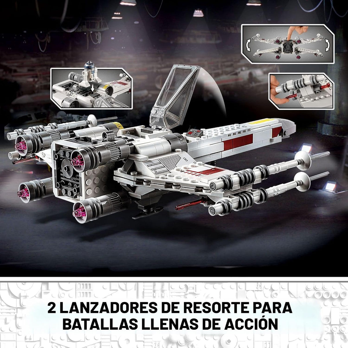 LEGO Star Wars X-Wing Fighter de Luke Skywalker 75301 Set de Juguet...