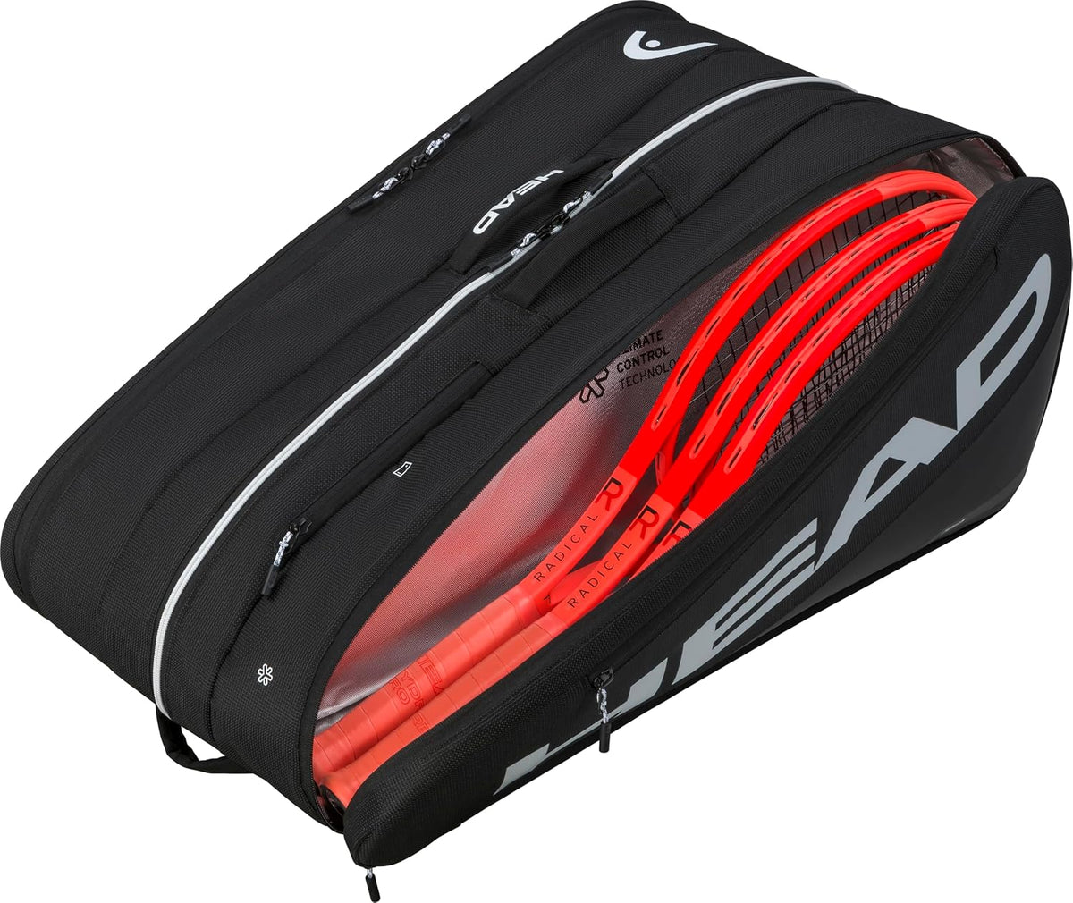 HEAD Tour Racquet Bag XL (12R) Bolsa de tenis | 12 Capacidad de raq...