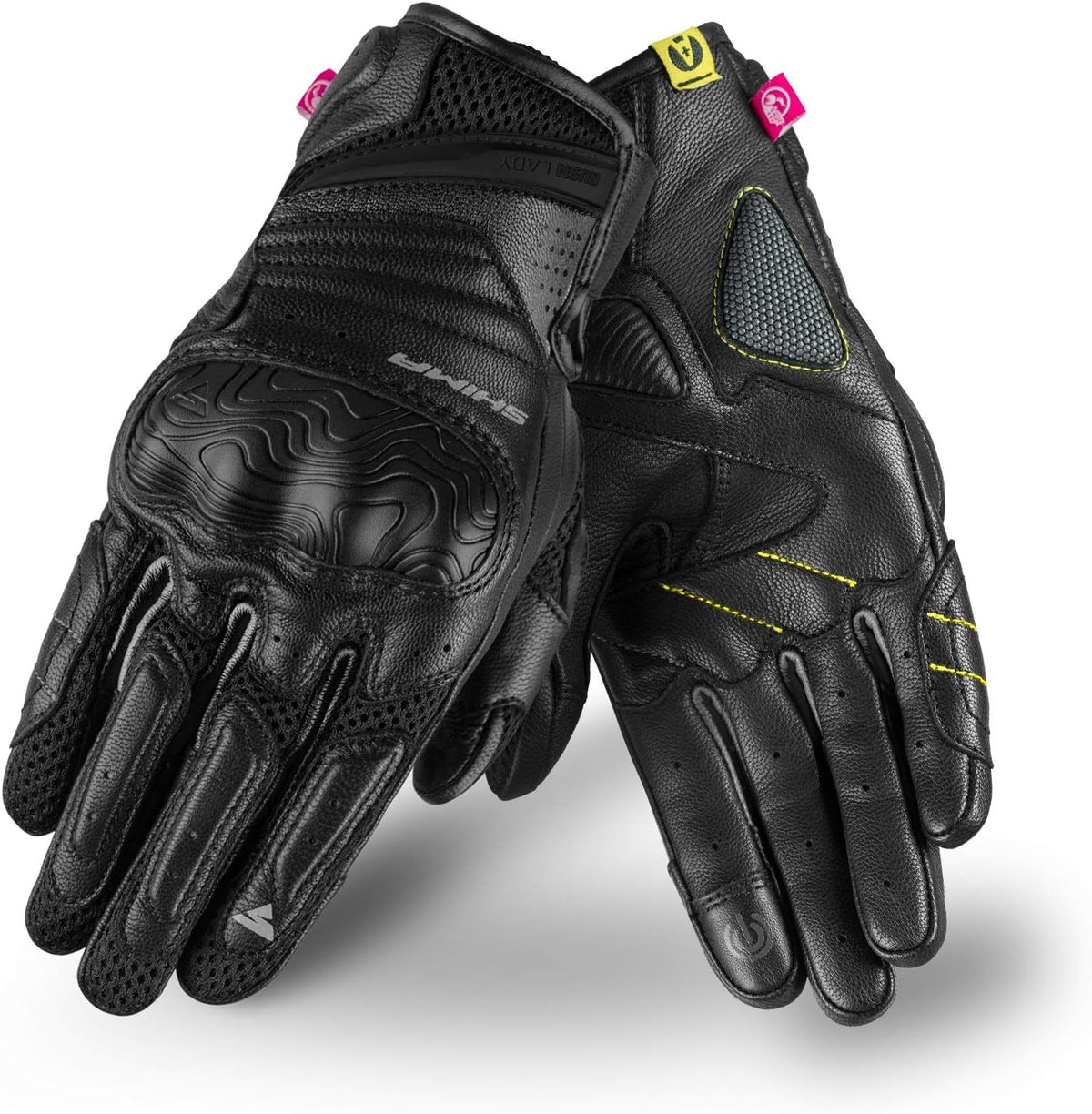 Guantes de moto SHIMA RUSH LADY para mujer - Guantes de ciudad tran...