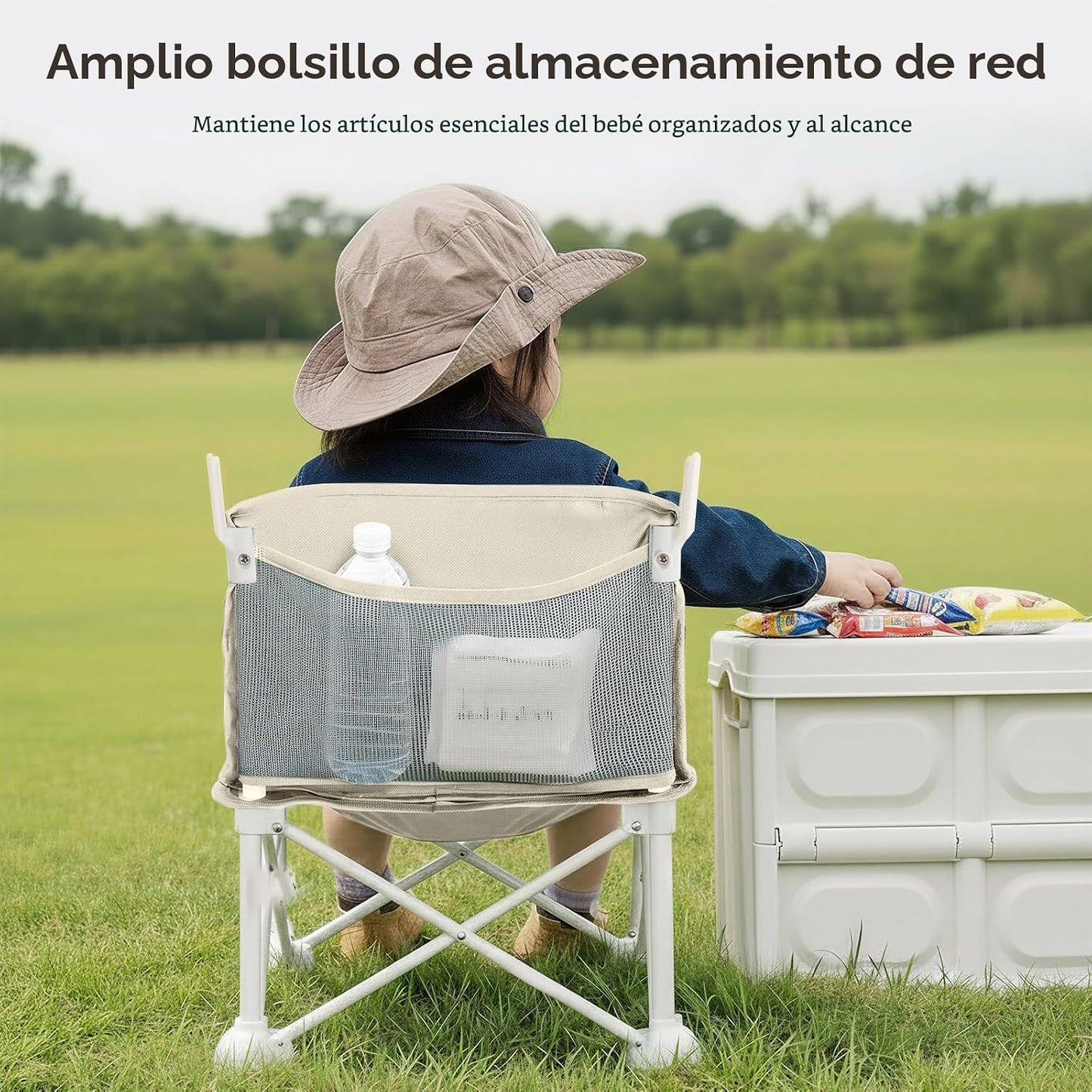 Cochildor - Silla de bebé portátil 4 en 1, asiento elevador plegabl...