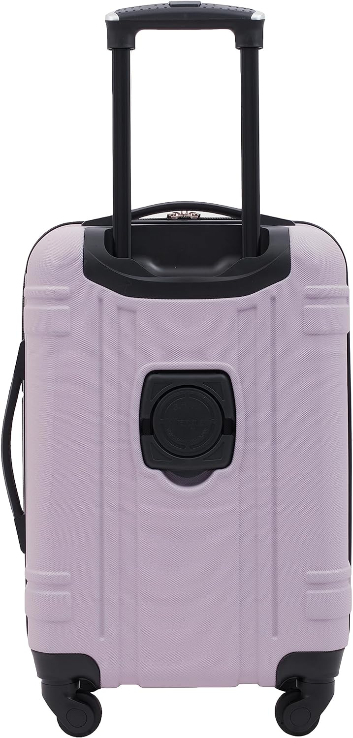 Maleta de mano rígida Wrangler Astral de 20 pulgadas, Lila, Maleta...