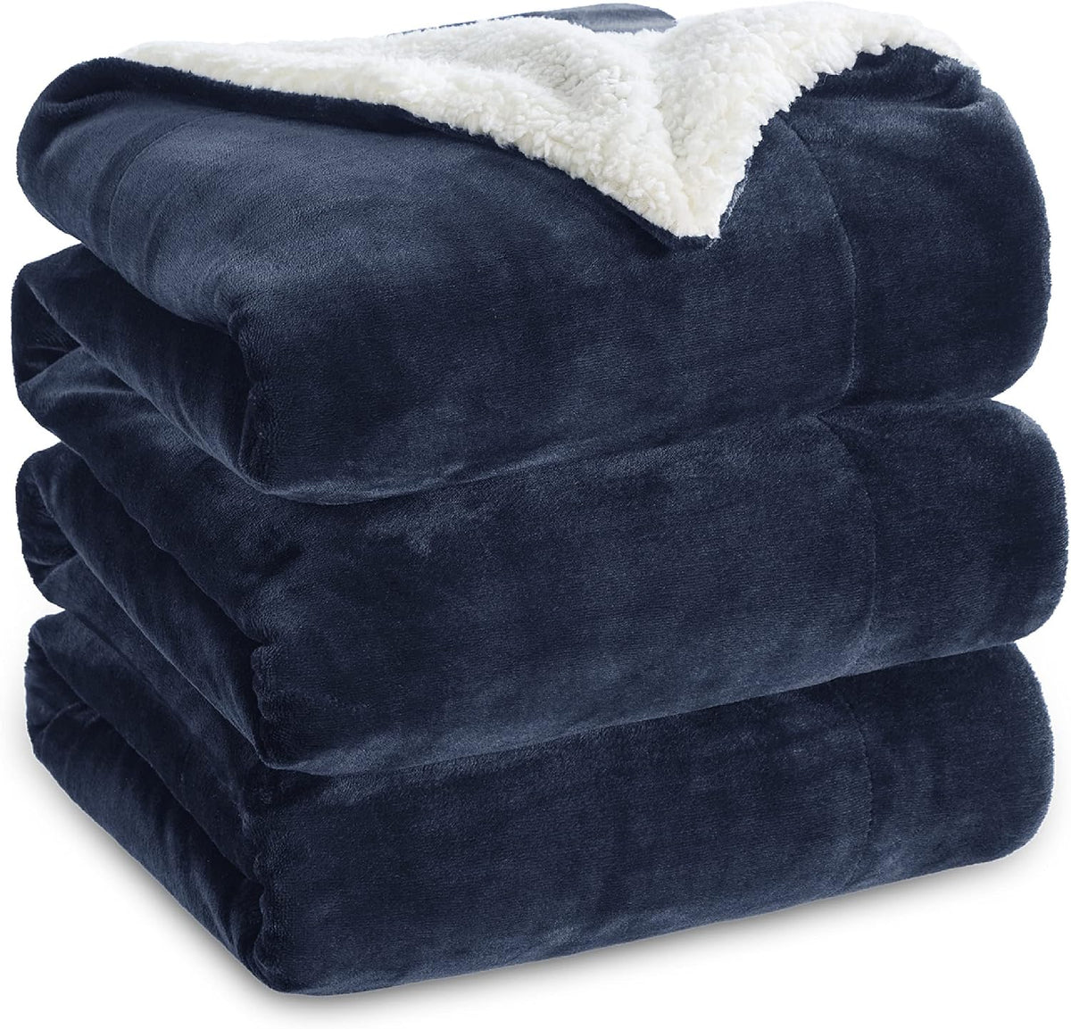 Bedsure GentleSoft - Manta de forro polar Sherpa tamaño Queen para...