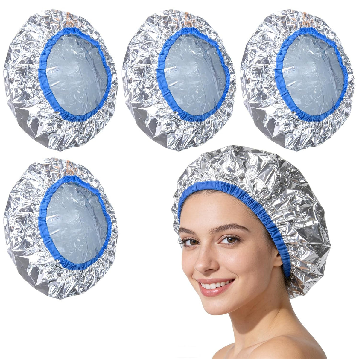 RAEQHO - Gorro térmico para acondicionamiento profundo, 4 piezas re...