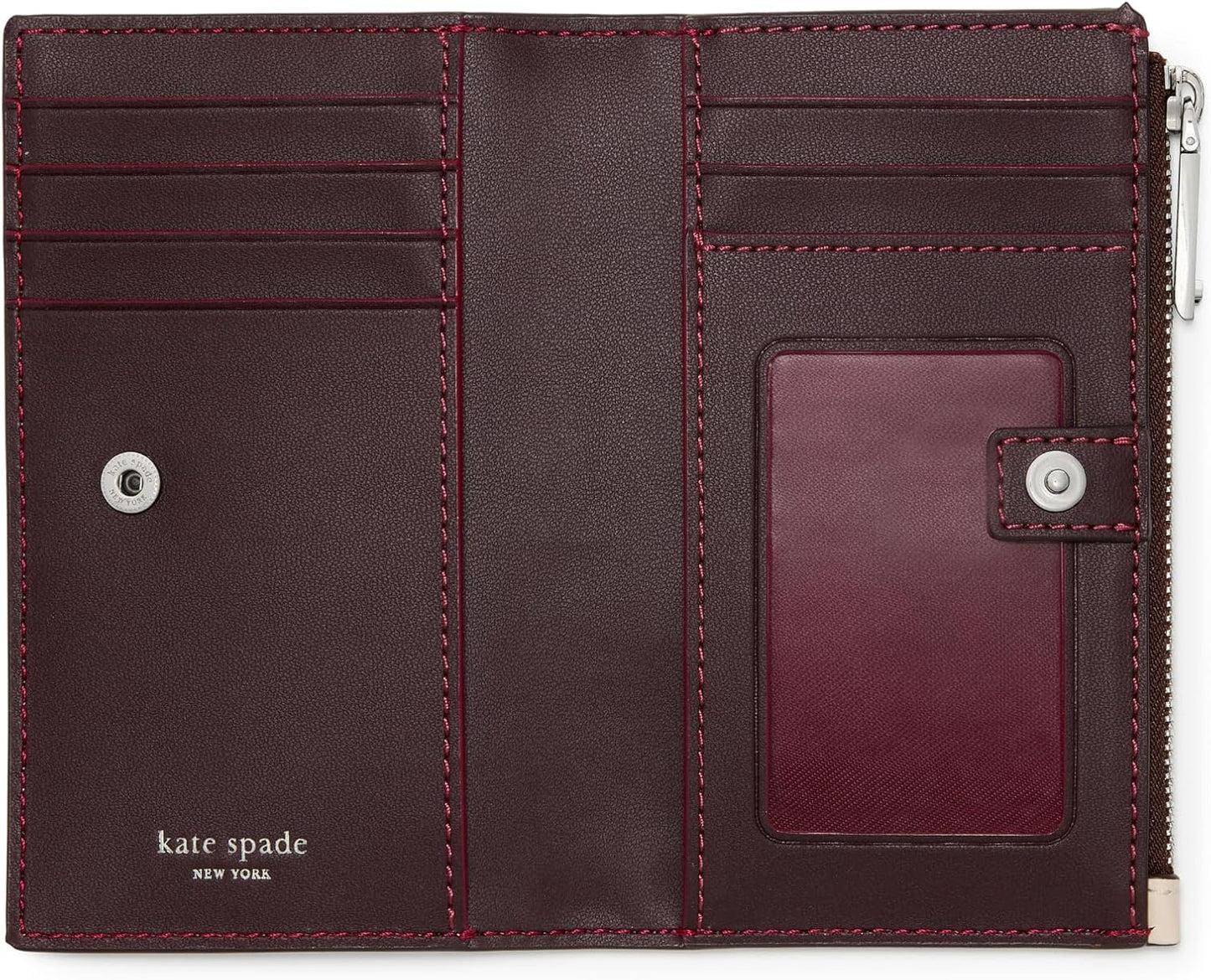 kate spade new york Cartera clásica plegable para mujer
