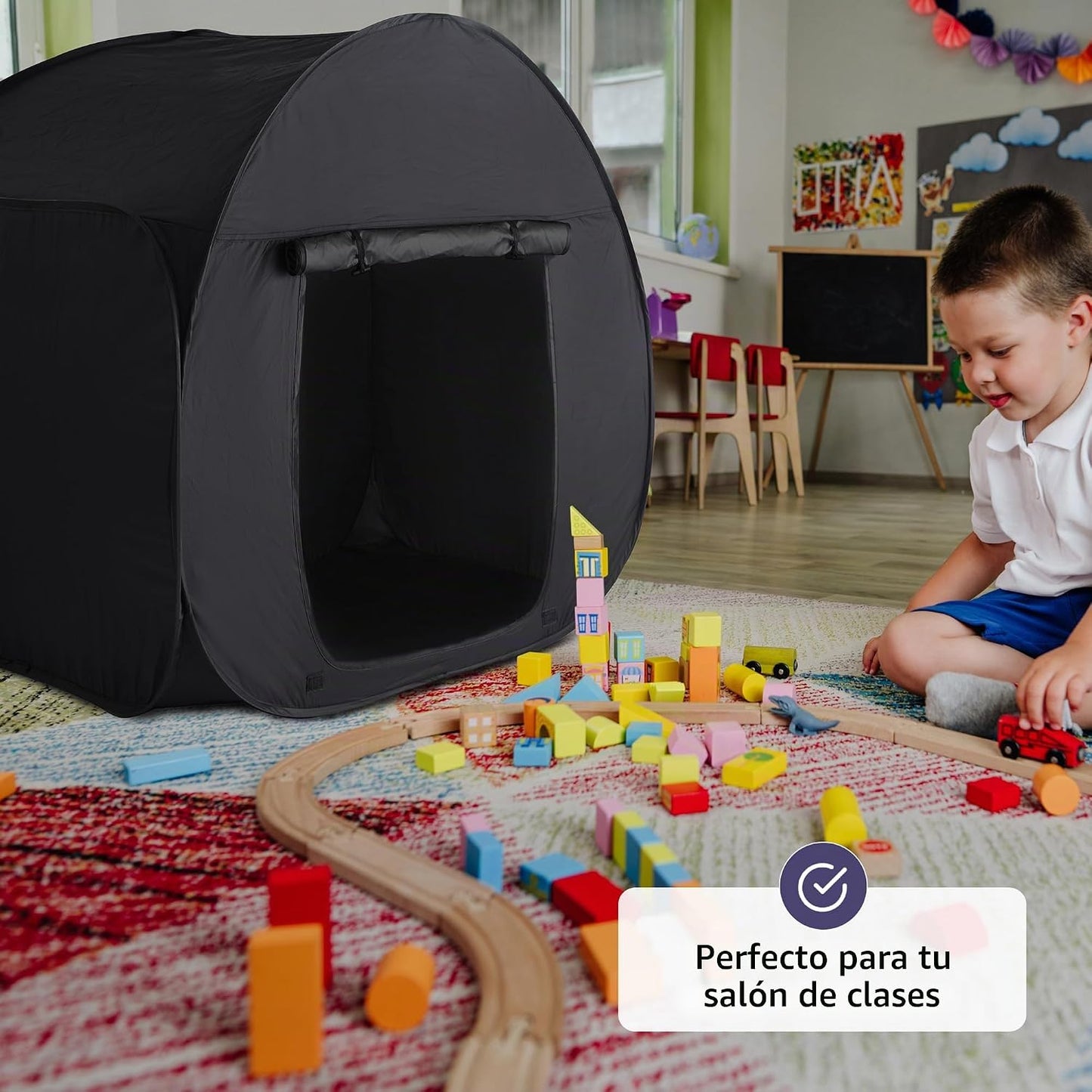 Tienda de campaña sensorial | Esquina tranquila para que los niños...
