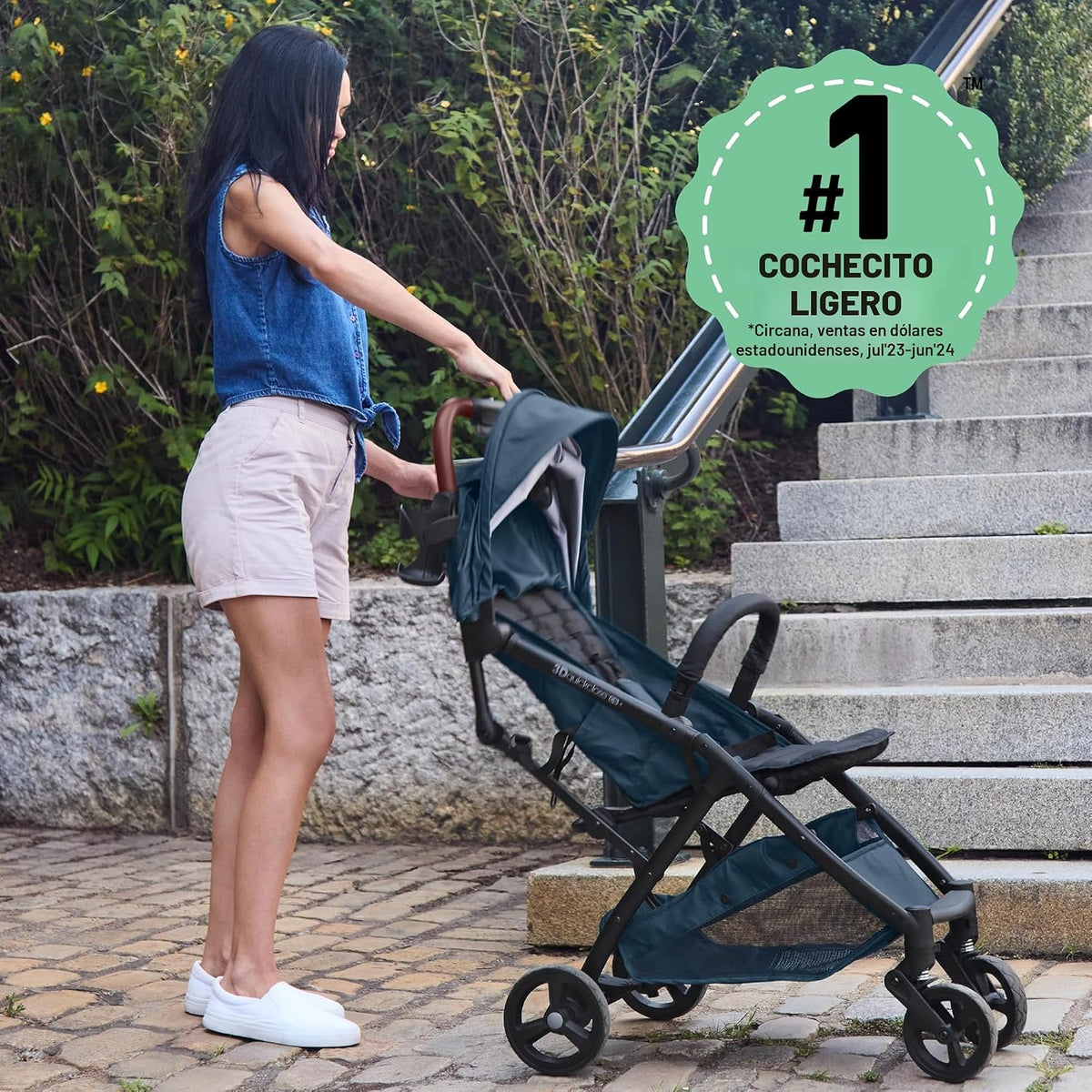 Ingenuity 3Dquickclose CS+ Cochecito plegable compacto \u2013 Coche...