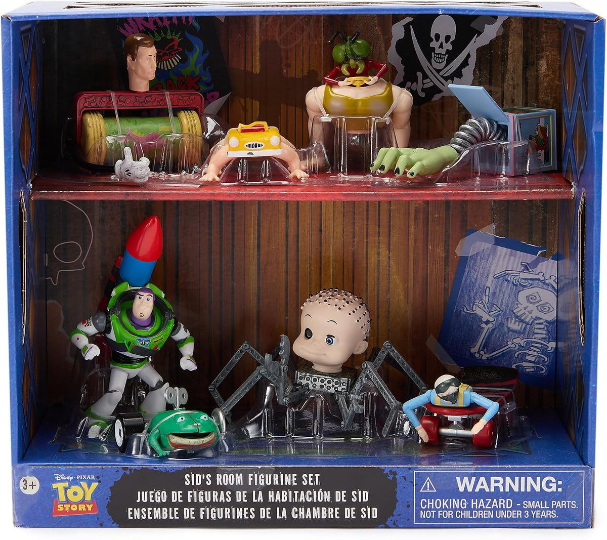 Disney Store Set Oficial de Figuras de la Habitación de Sid \u2013...