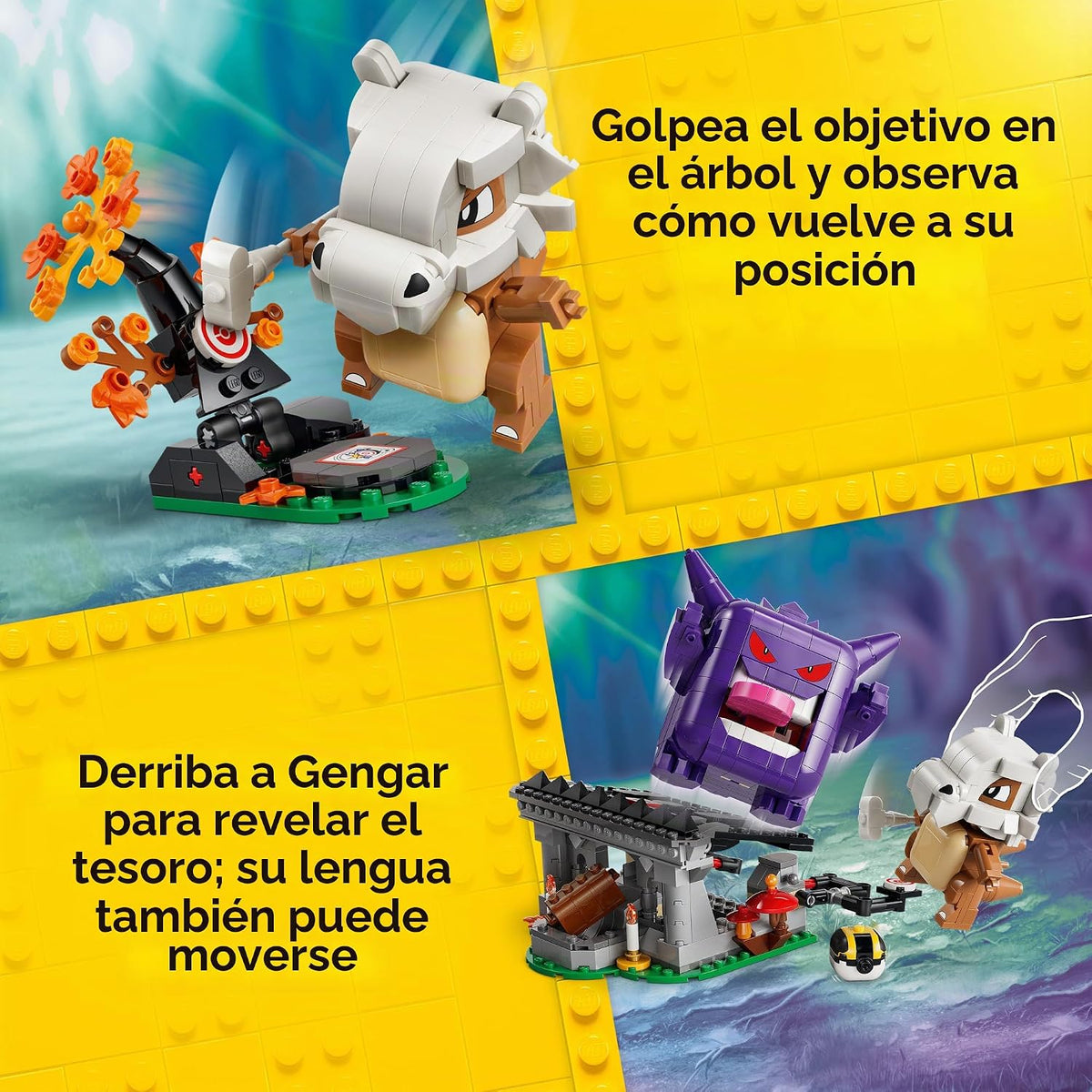 LEGO Pokémon SMART Play: Cubone and Gengar's Spooky Showdown -...