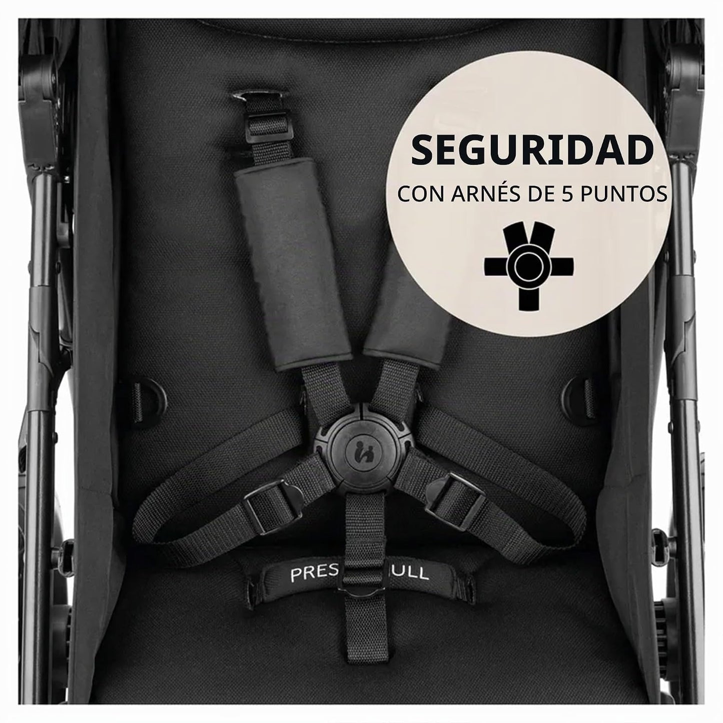 hauck Cochecito Rapid 3 Air, asiento reclinable de hasta 48.5 libra...