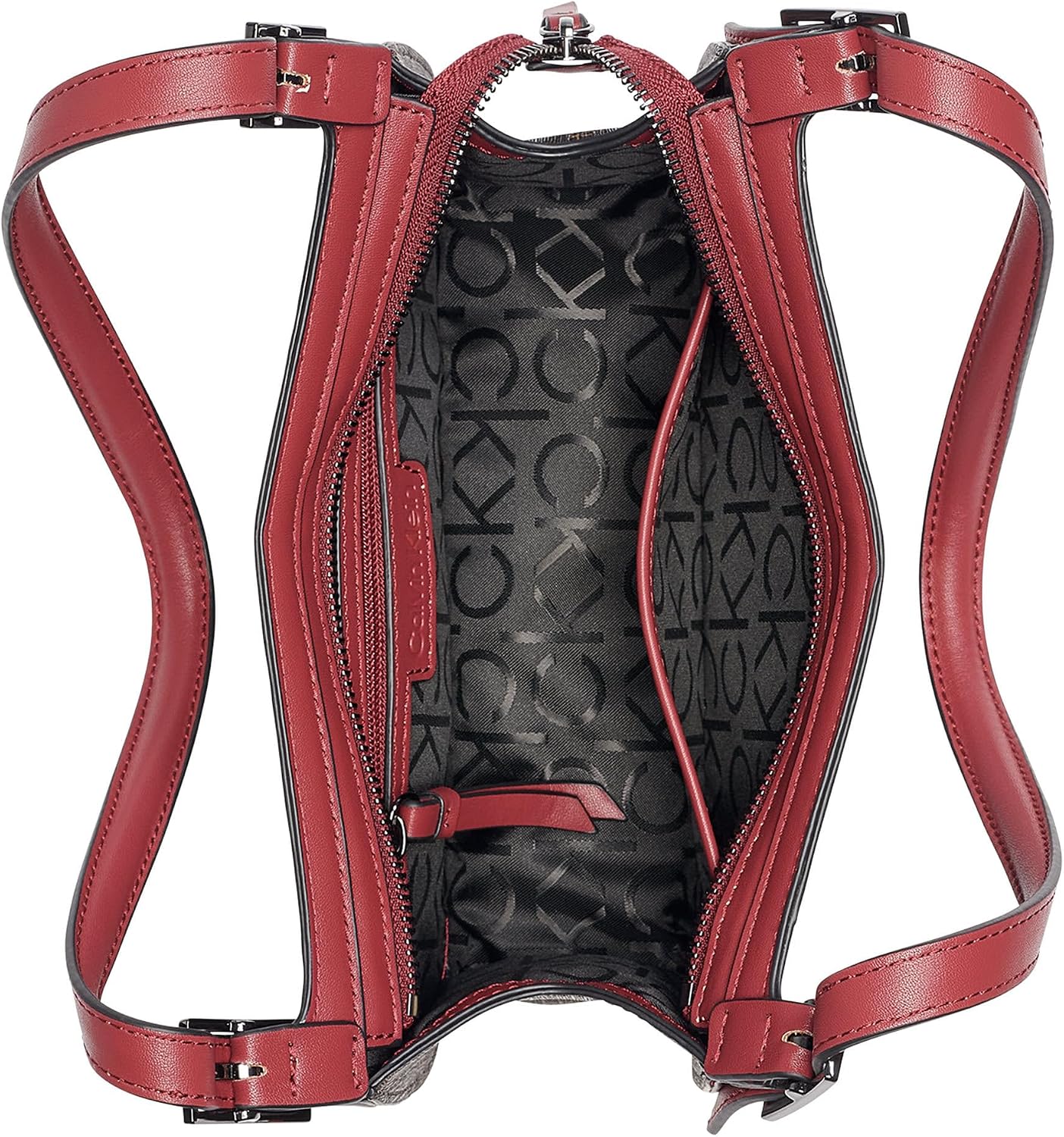 Calvin Klein Bolso de hombro Harlan East\/West con cremallera super...