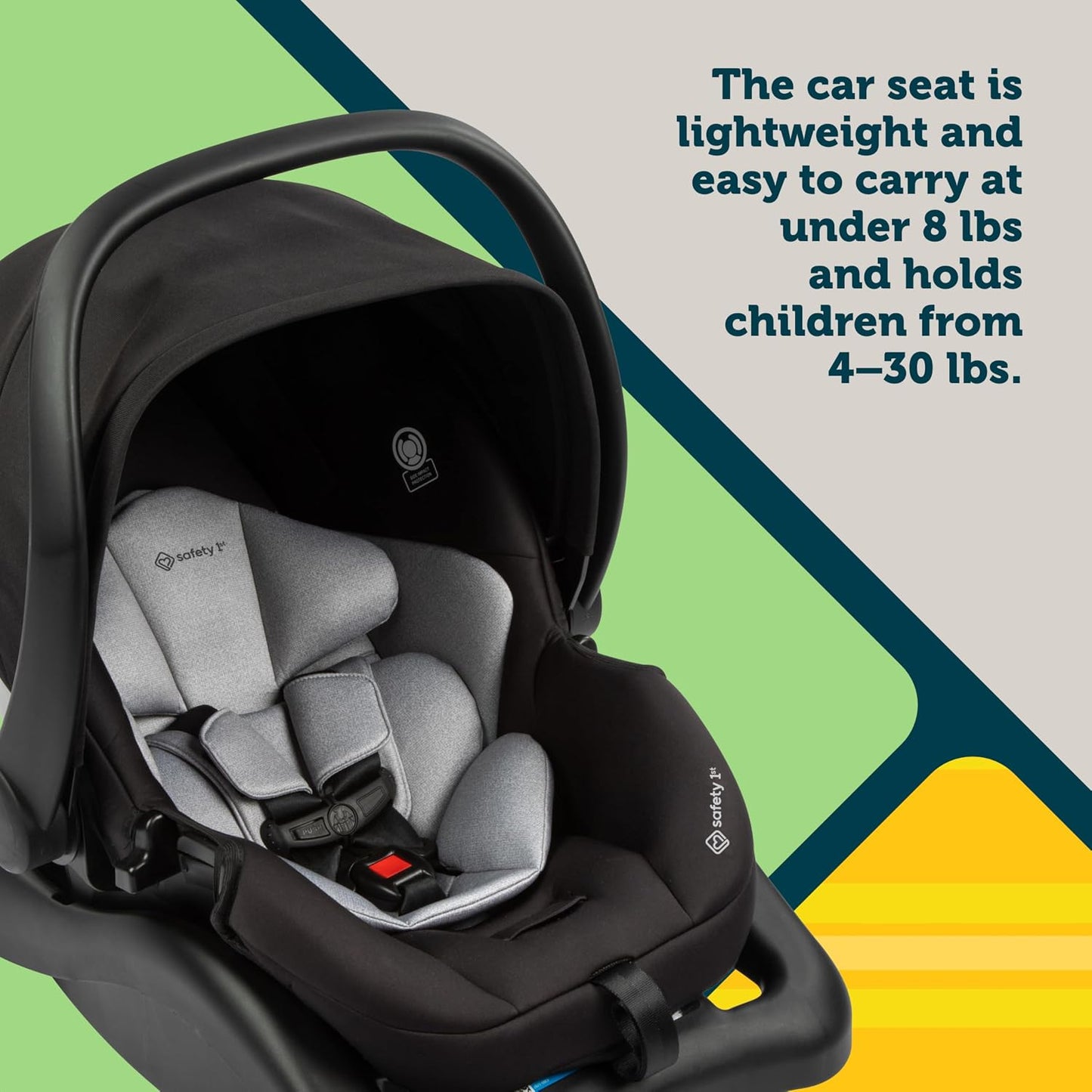 Safety 1st Grow and Go Flex Combo de Asiento de Auto y Cochecito 8...