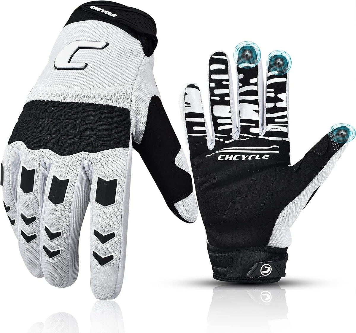 CHCYCLE - Guantes para bicicleta de montaña, motocross y ATV para h...