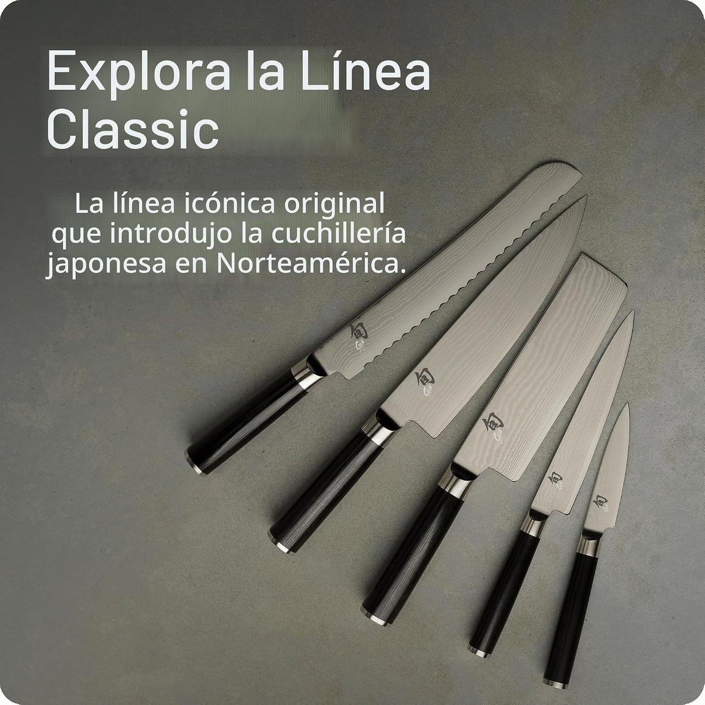 Shun cuchillo clásico para chef, 6 pulgadas, Negro | Cuchillo de co...