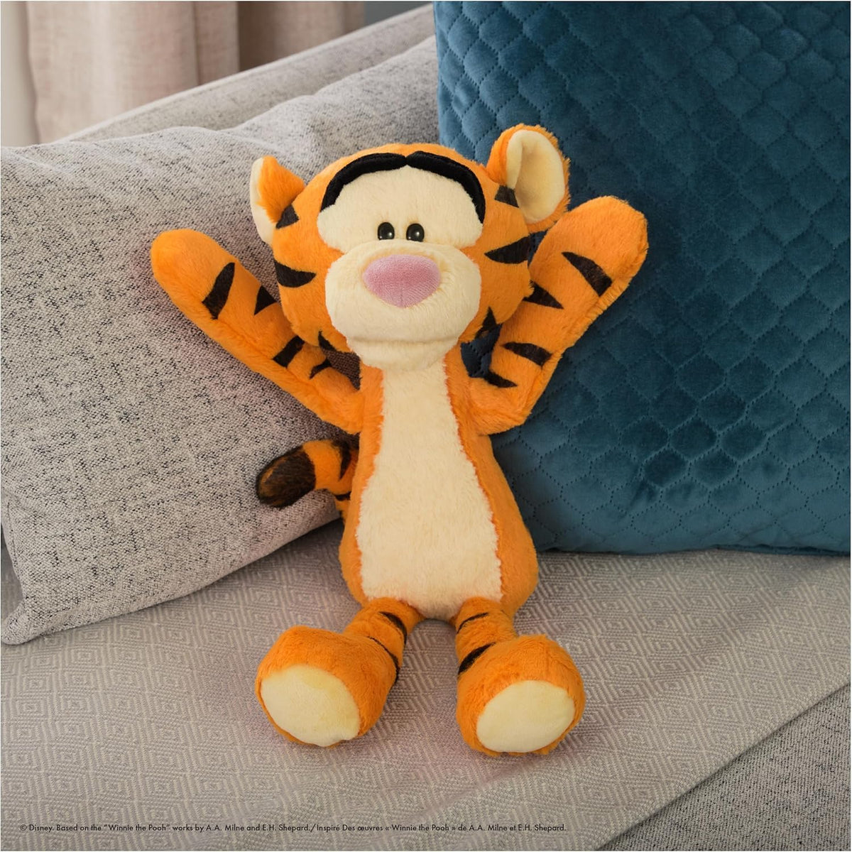 GUND Disney Oficial Tigger Toothpick de Peluche, Winnie The Pooh, A...