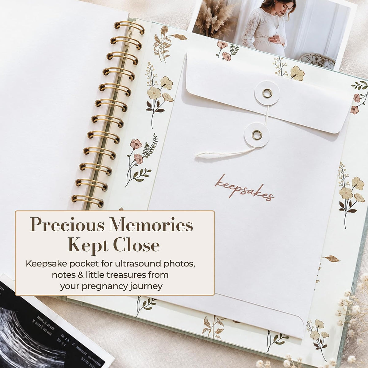 Diario de embarazo para madres primerizas \u2013 Libro de recuerdos...
